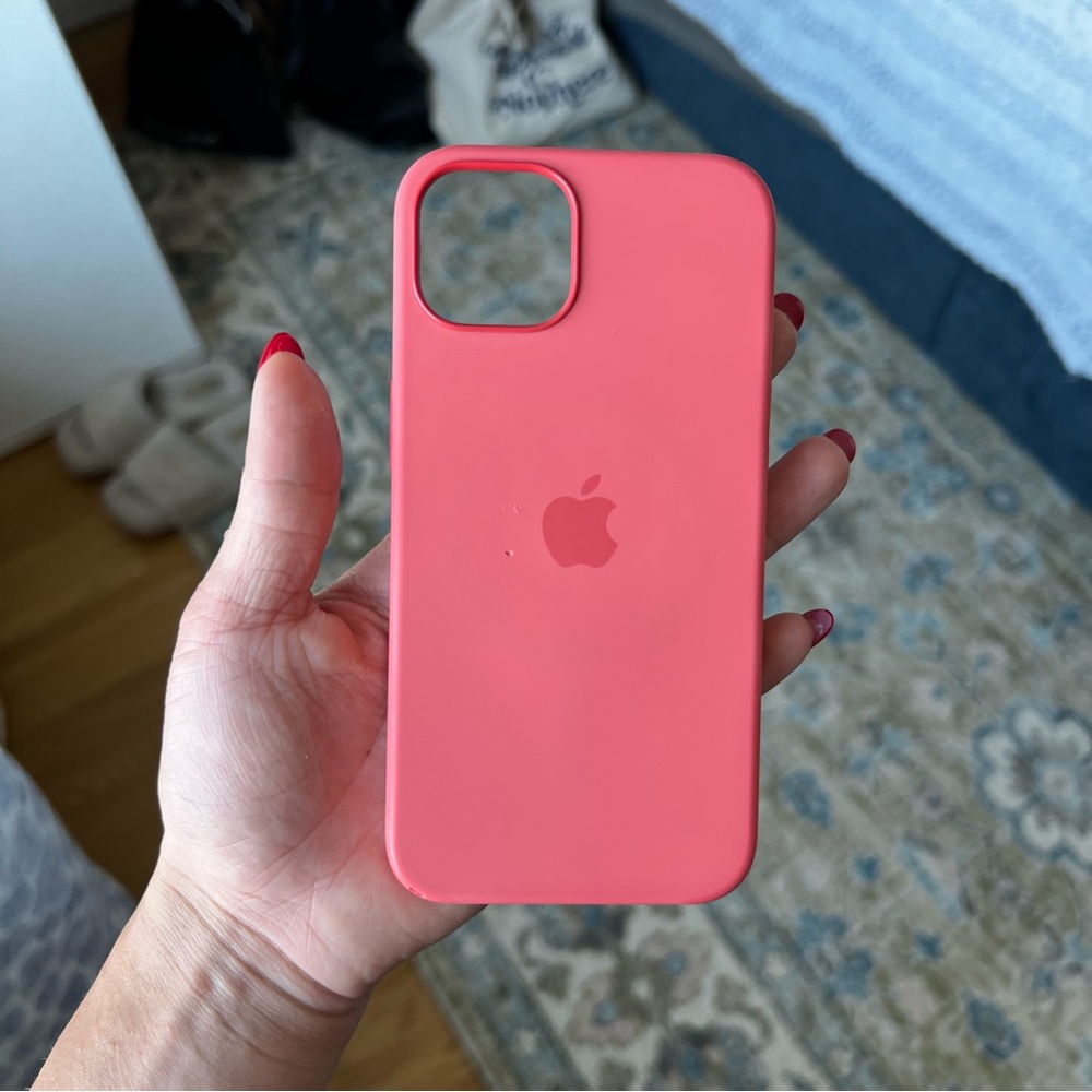 Apple Coral Silicone iPhone 13 Case